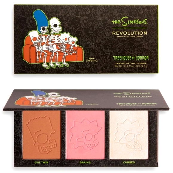 The Simpsons "Spooktacular" Face Palette - Picture 1 of 8